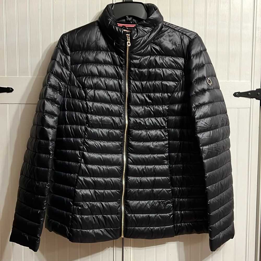 Kate Spade black puffer jacket